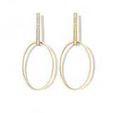Ileana Makri Sprinkles Orbit Diamond Earrings