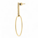 Ileana Makri Sprinkles Orbit Diamond Earrings