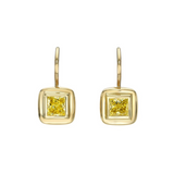 18K Yellow Gold Sugarloaf Earrings