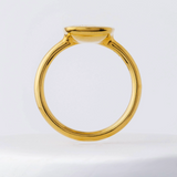 18K Yellow Gold Into the Wild Starburst Ring