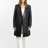 Clarisa Leather Coat