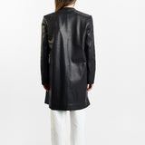 Clarisa Leather Coat