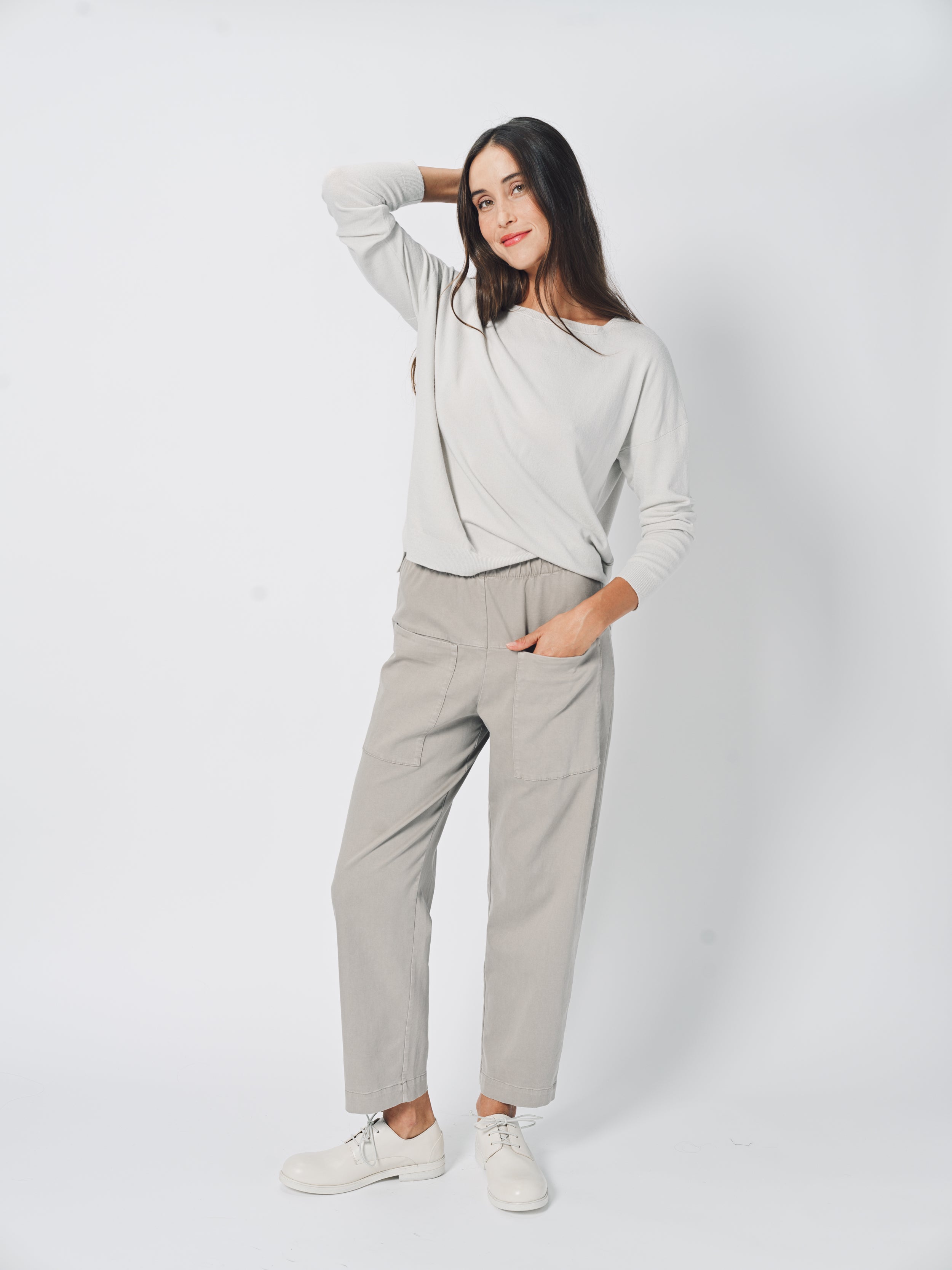 Transit Sweater Chalk / 1