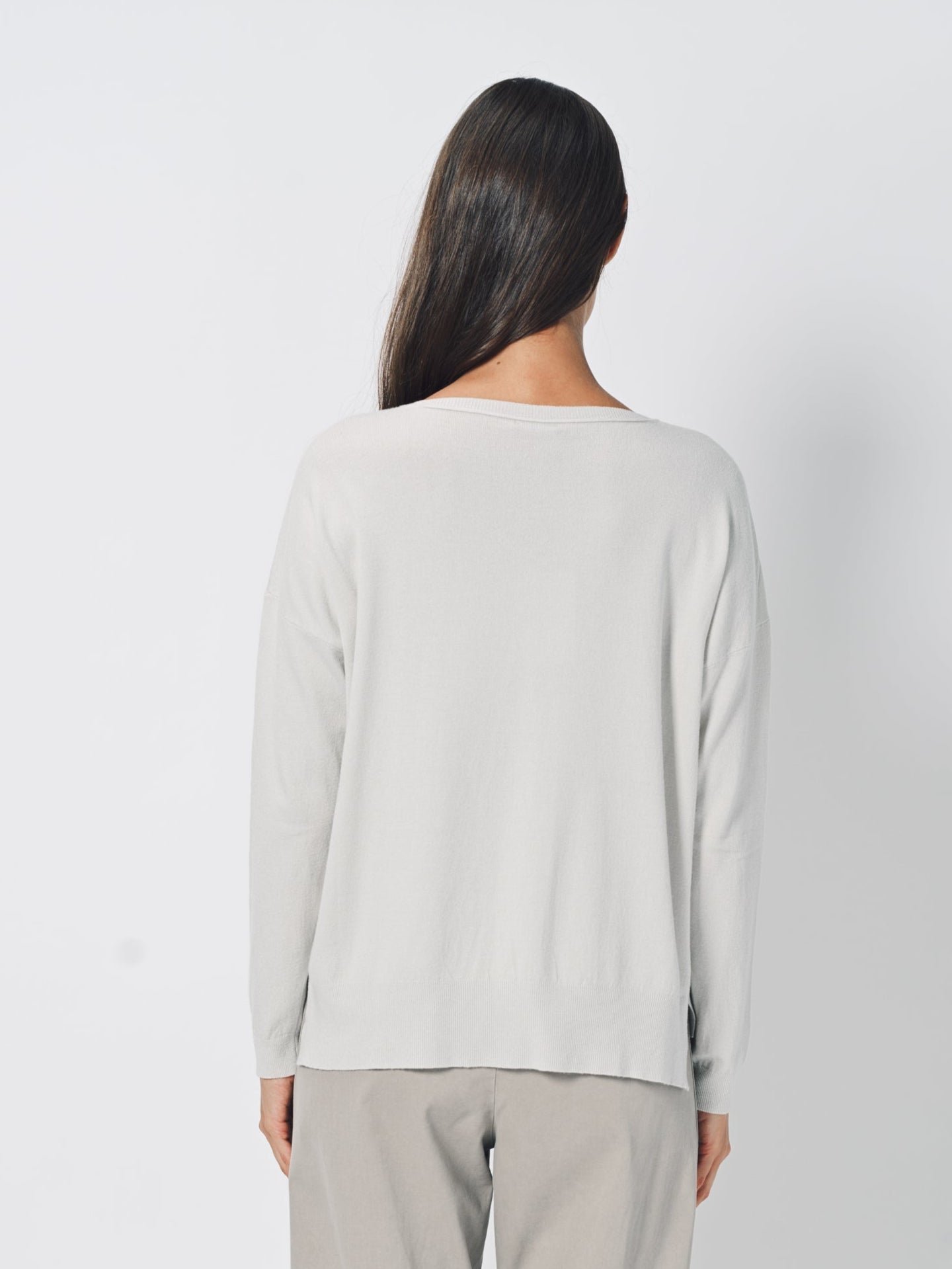 Transit Sweater Chalk / 1