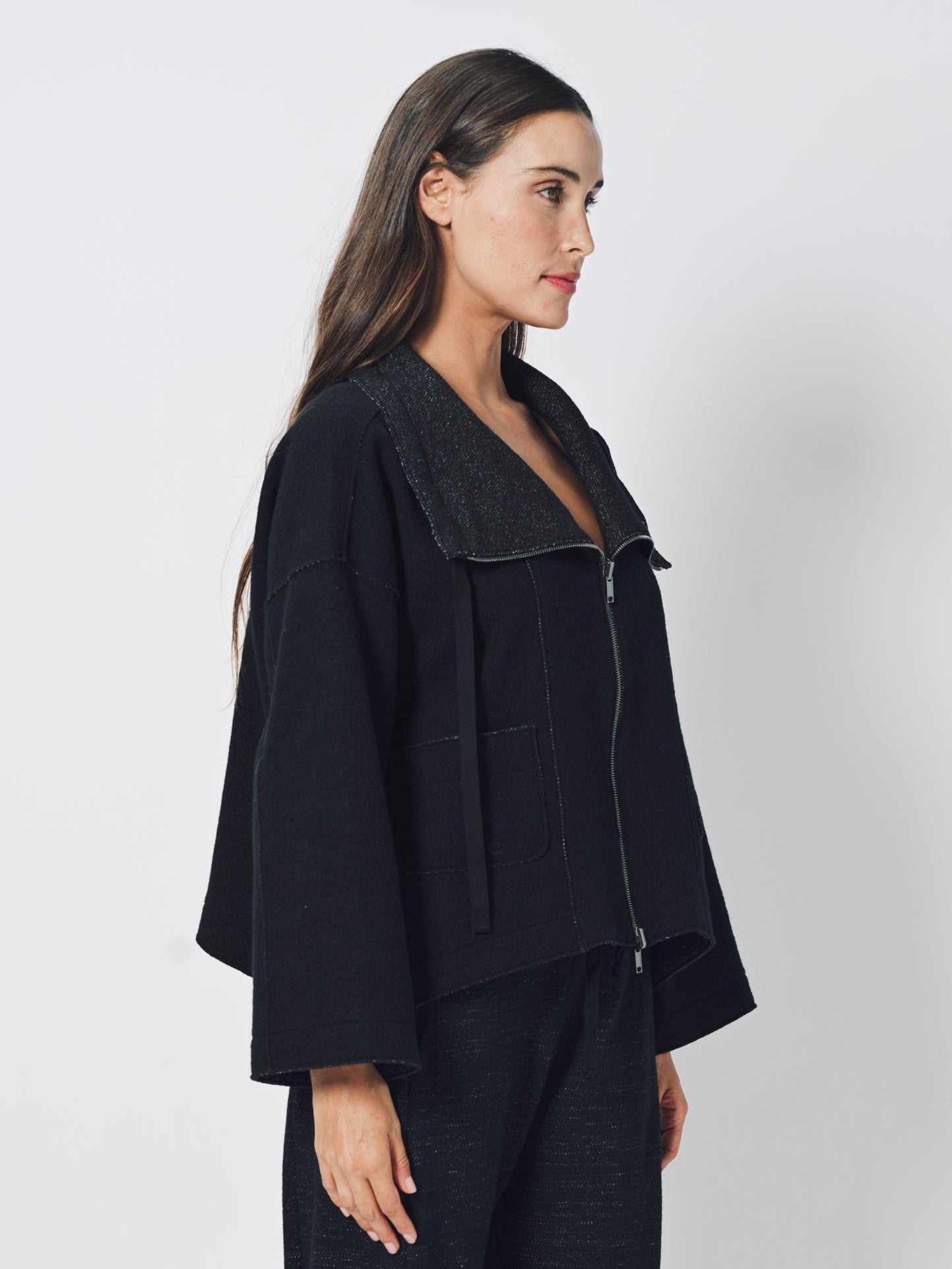 Transit Jacket Black/Brown / 1