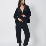 Transit Jacket Black/Brown / 1