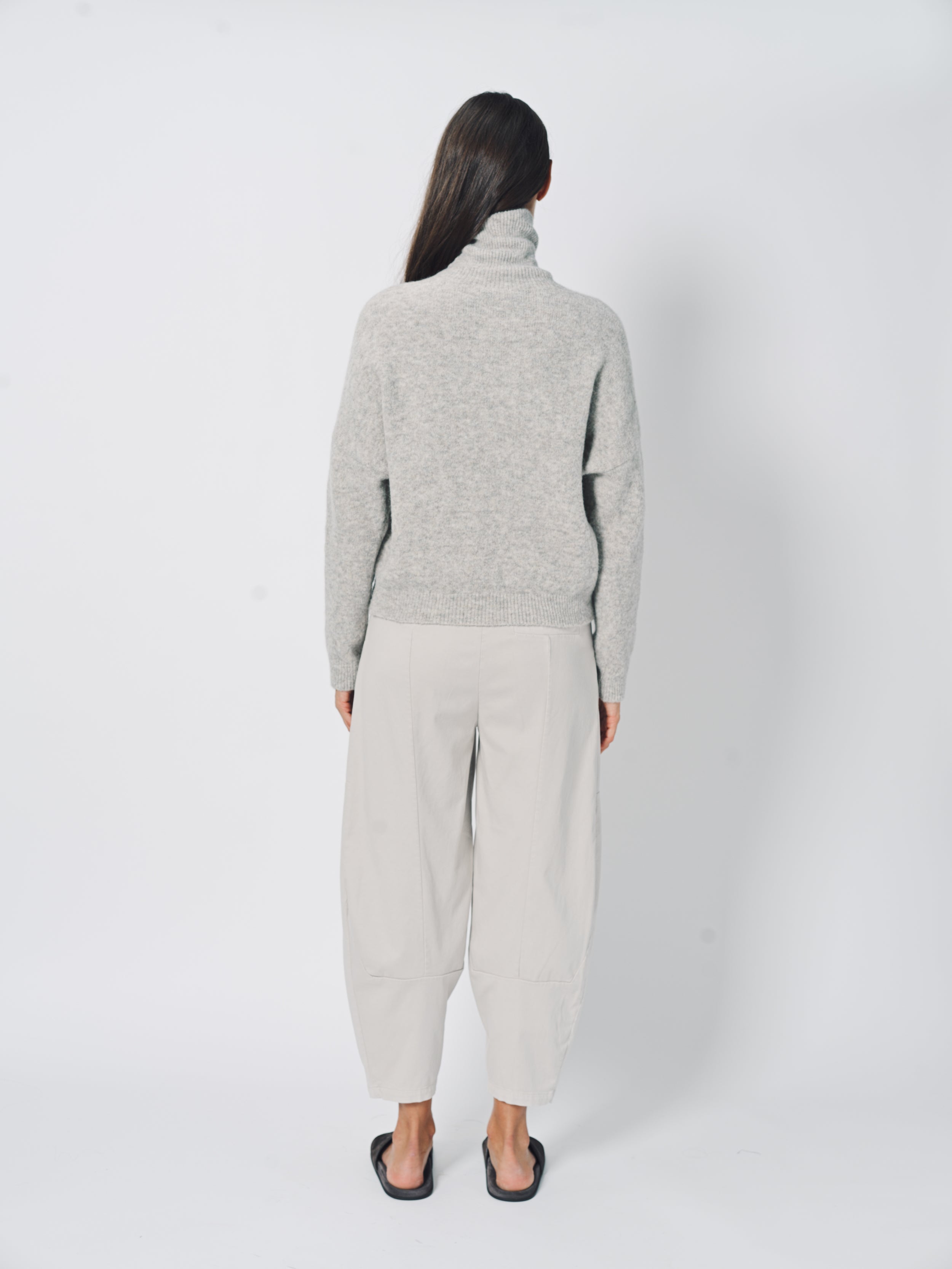 Transit Comfort Fit Bombay Shape Trousers 0 / Chalk
