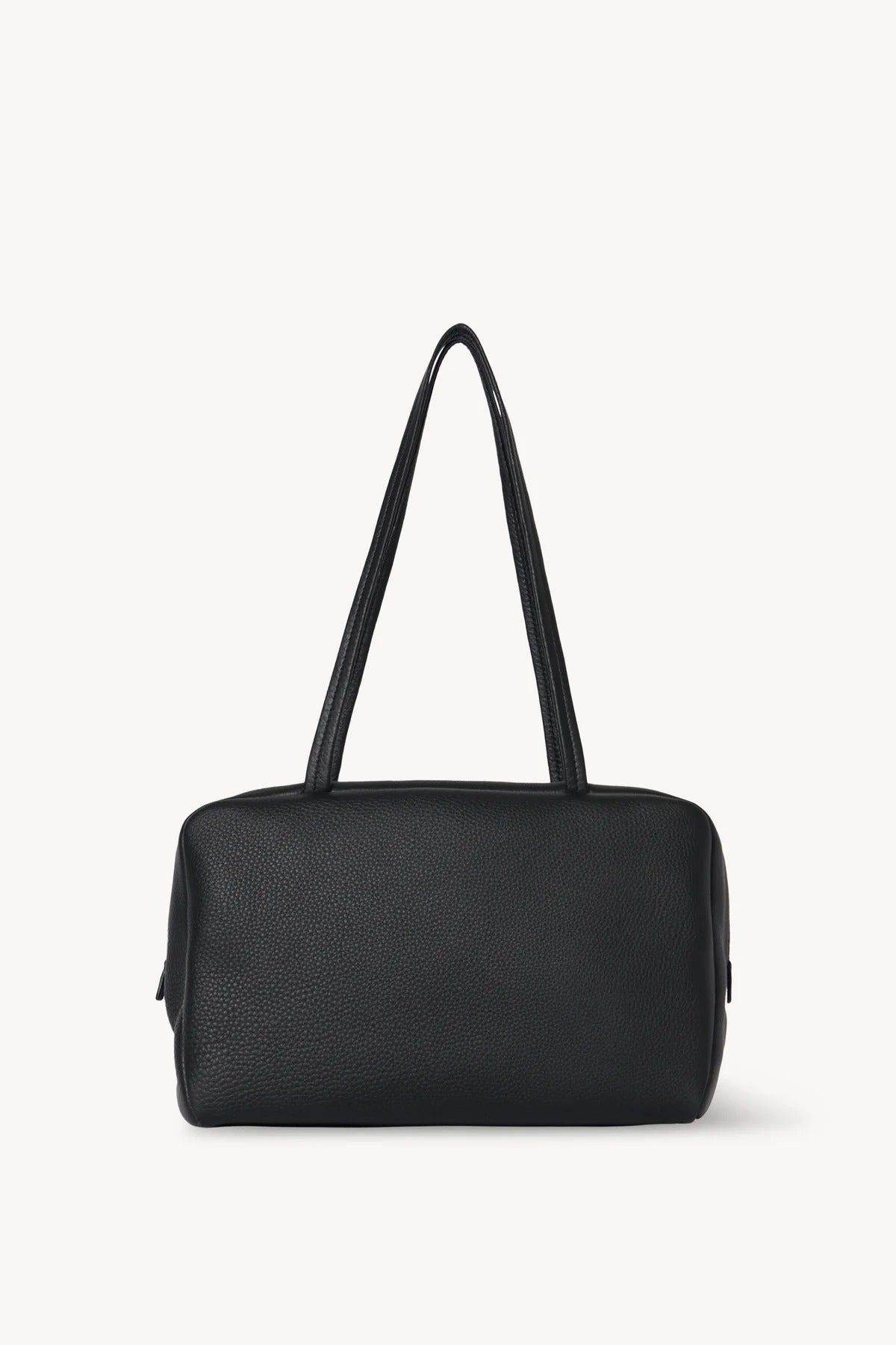 Front view of black astra bowling bag on white background, with no model shown.