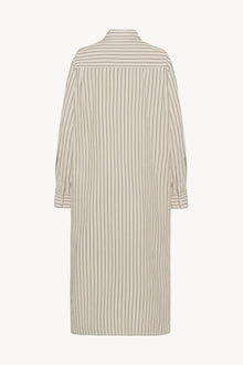 Back view of the midi dress with white background, no model shown.