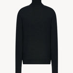 Back view of black bjorn top on white background, with no model shown.