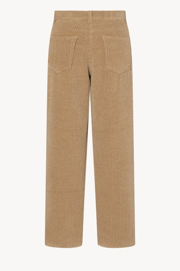 Back view of anise clair pant on white background, with no model shown.