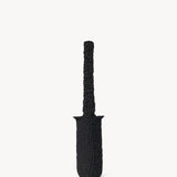Side view of black Didion Shoulder bag on white background with no model shown.