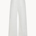 Back view of white eglitta jean on white background with no model shown.