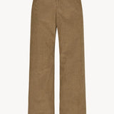 Front view of beige eglitta pant on white background, with no model shown.