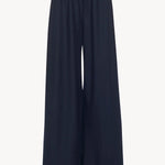 Front view of navy gala pant on white background, with no model shown.