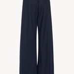 Back view of navy gala pant on white background, with no model shown.