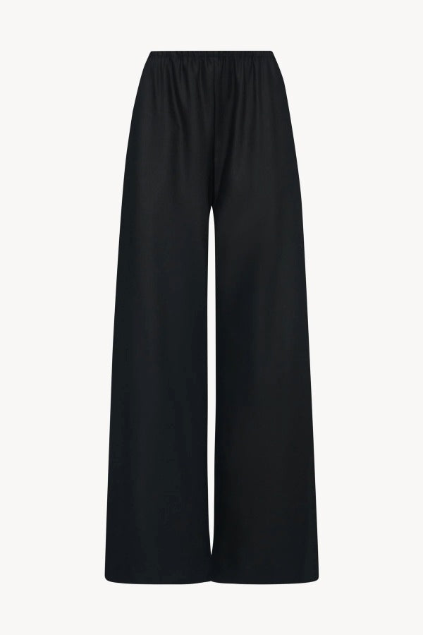 Front view of black gala pant on white background, with no model shown.