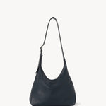 Front view of blu notte isa shoulder bag on white background, with no model shown.
