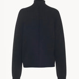 Back view of black kensington top on white background, with no model shown.