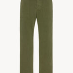 Front view of khaki green pants on white background, with no model shown.