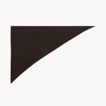 Folded view of Brown Melange Leomine Scarf on white background, with no model shown.