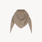 Front view of Taupe Leomine Scarf on white background, with no model shown.