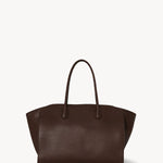 Front view of deep brown marlo 14 on white background, with no model shown.