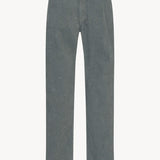 Front view of grey men's fred pants on white background, with no model shown.