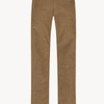 Front view of beige fred pant on white background, with no model shown.