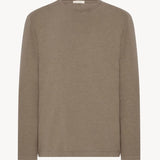 Front view of Sepia Leon T-shirt on white background, with no model shown.