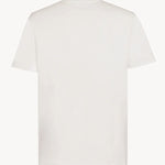 Back view of white luke t-shirt on white background, with no model shown.