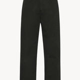 Front view of black sankuro pant on white background, with no model shown.