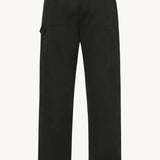 Back view of black sankuro pant on white background, with no model shown.