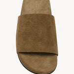 Overhead view of military hugh sandal on white background, with no model shown.
