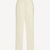 Front view of white neriah pant on white background with no model shown.