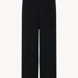 Front view of black roger pants on white background, with no model shown.