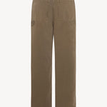 Back view of taupe sharka pant on white background, with no model shown.