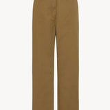 Front view of dark sand sharka pant on white background, with no model shown.