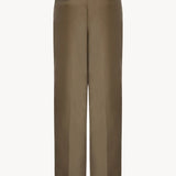 Back view of military beige sorina pant on white background, with no model shown.