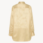 Back view of sand takara shirt on white background, with no model shown.