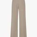 Back view of stone virgil pant on white background, with no model shown.