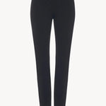 Front view o black woolworth pant on white background, with no model shown.