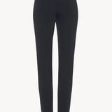 Back view of black woolworth pant on white background, with no model shown.
