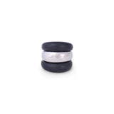 Sidney Garber Titanium 7MM French Dome Ring