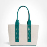 Tote Bag in Teal Green