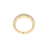 18K Yellow Gold Freda Ring with Diamonds