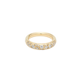18K Yellow Gold Freda Ring with Diamonds