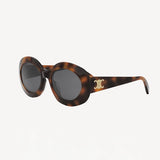 Triomphe Sunglasses - Shiny Brown