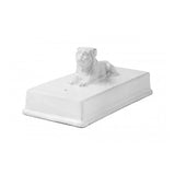 Astier de Villatte Lion on Slab Incense Holder