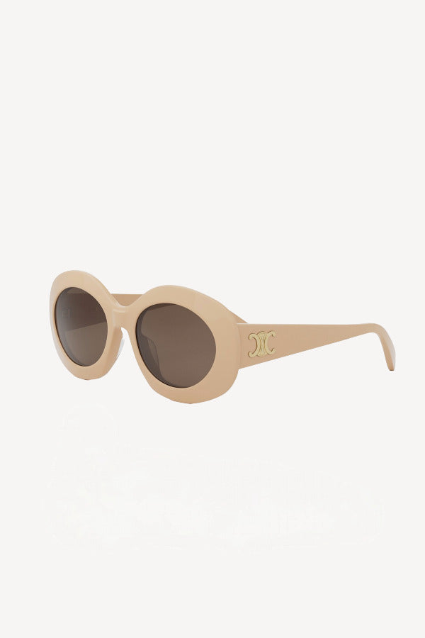 Triomphe Sunglasses - Shiny Brown
